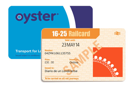 16-25 railcard oyster card londres descuentos ahorro