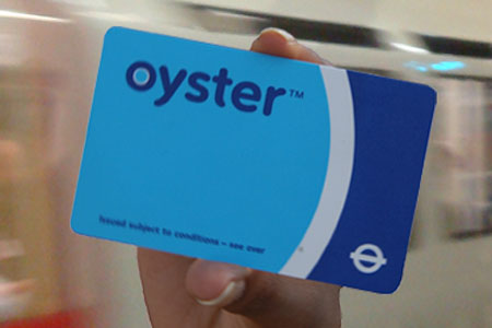 oyster card metro londres